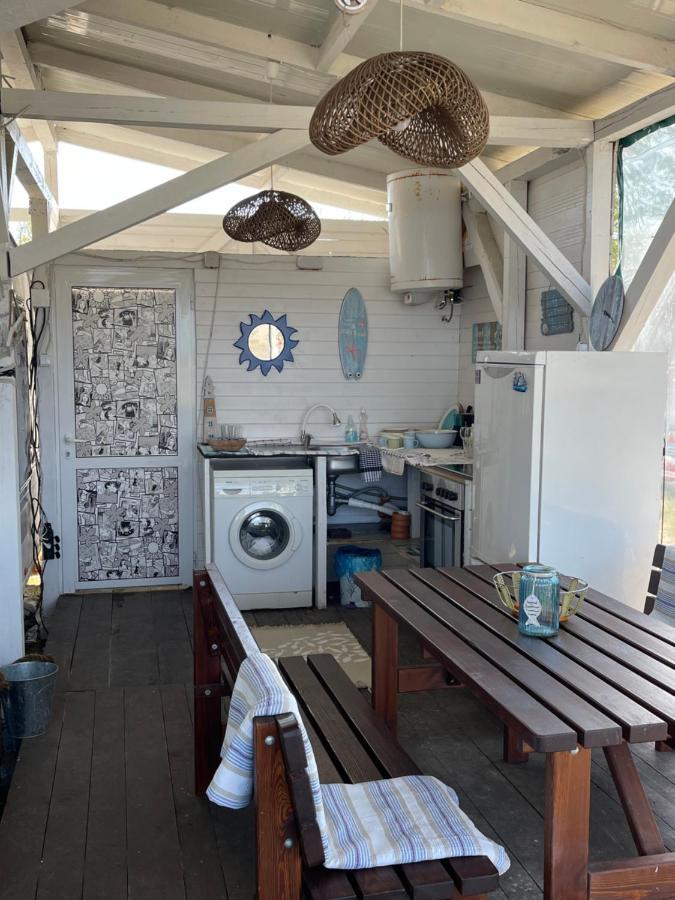 Sea Caravan/Camper On The Beach Kiten  Exterior foto