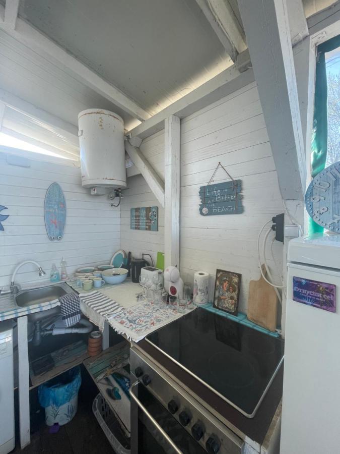 Sea Caravan/Camper On The Beach Kiten  Exterior foto
